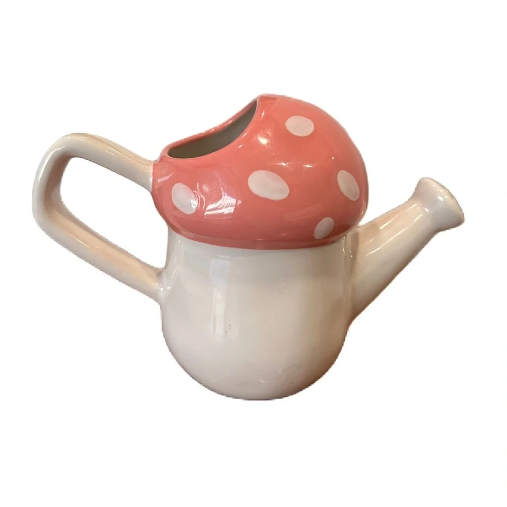 Rae Dunn Ceramic Mushroom Watering Can‎ 